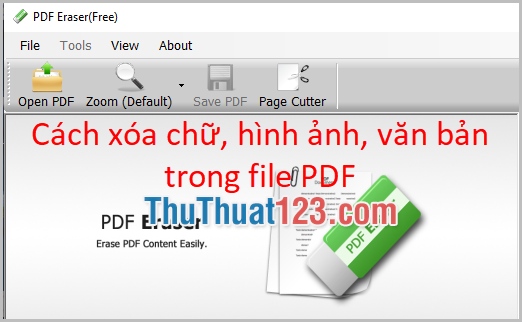 Hướng dẫn Cách xóa chữ, hình ảnh, văn bản trong file PDF cực nhanh và dễ dàng #1