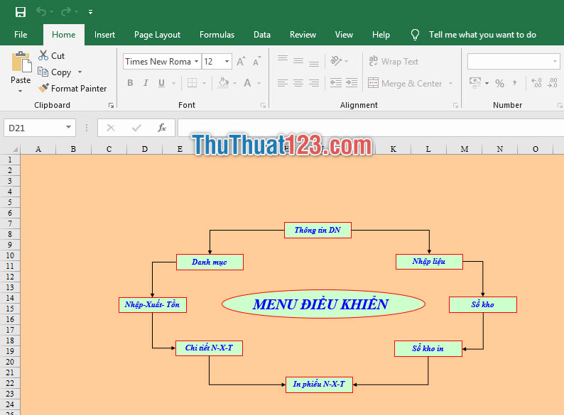 Phần mềm quản lý bán hàng bằng Excel