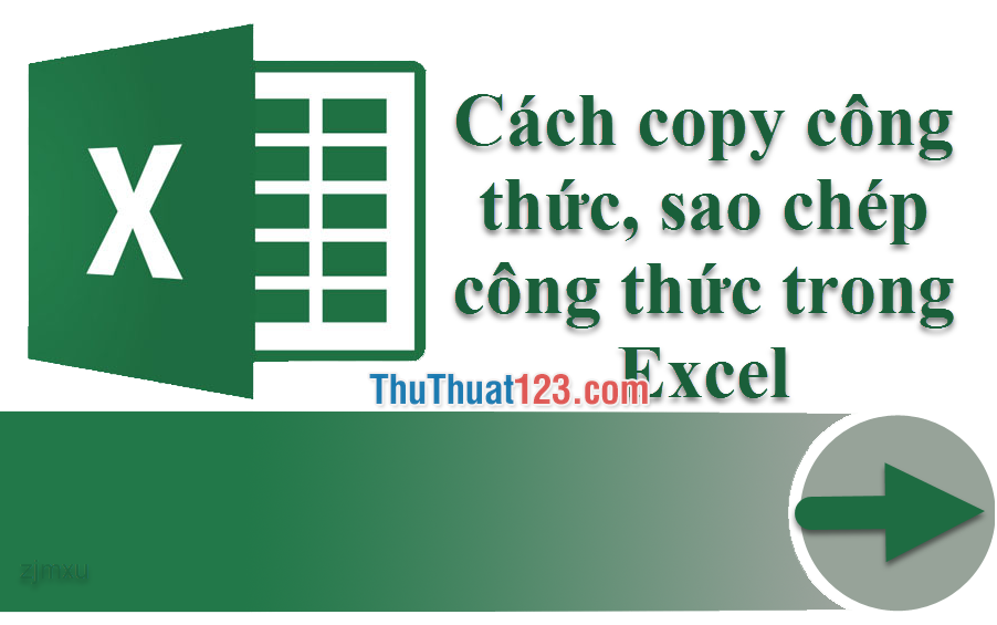 Cách copy công thức, sao chép công thức trong Excel