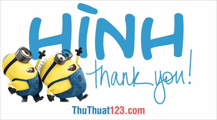 Hình ảnh Cảm ơn, Thank you đẹp nhất