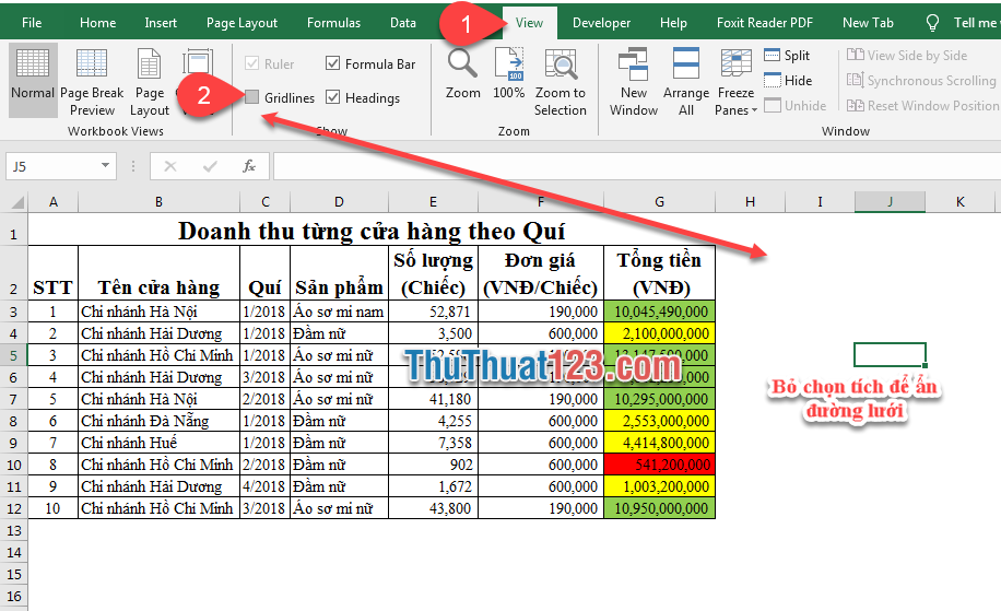 Tính năng xóa dòng kẻ trong Excel của phiên bản mới 2024 sẽ giúp bạn nhanh chóng loại bỏ các đường kẻ không cần thiết trong bảng tính và tăng tính thẩm mỹ của bảng tính. Hơn nữa, Excel 2024 cũng cập nhật tính năng xóa ô nền và dòng kẻ, giúp bạn làm việc hiệu quả hơn. Đừng bỏ lỡ những tính năng đáng giá này, hãy cập nhật Excel 2024 ngay hôm nay!